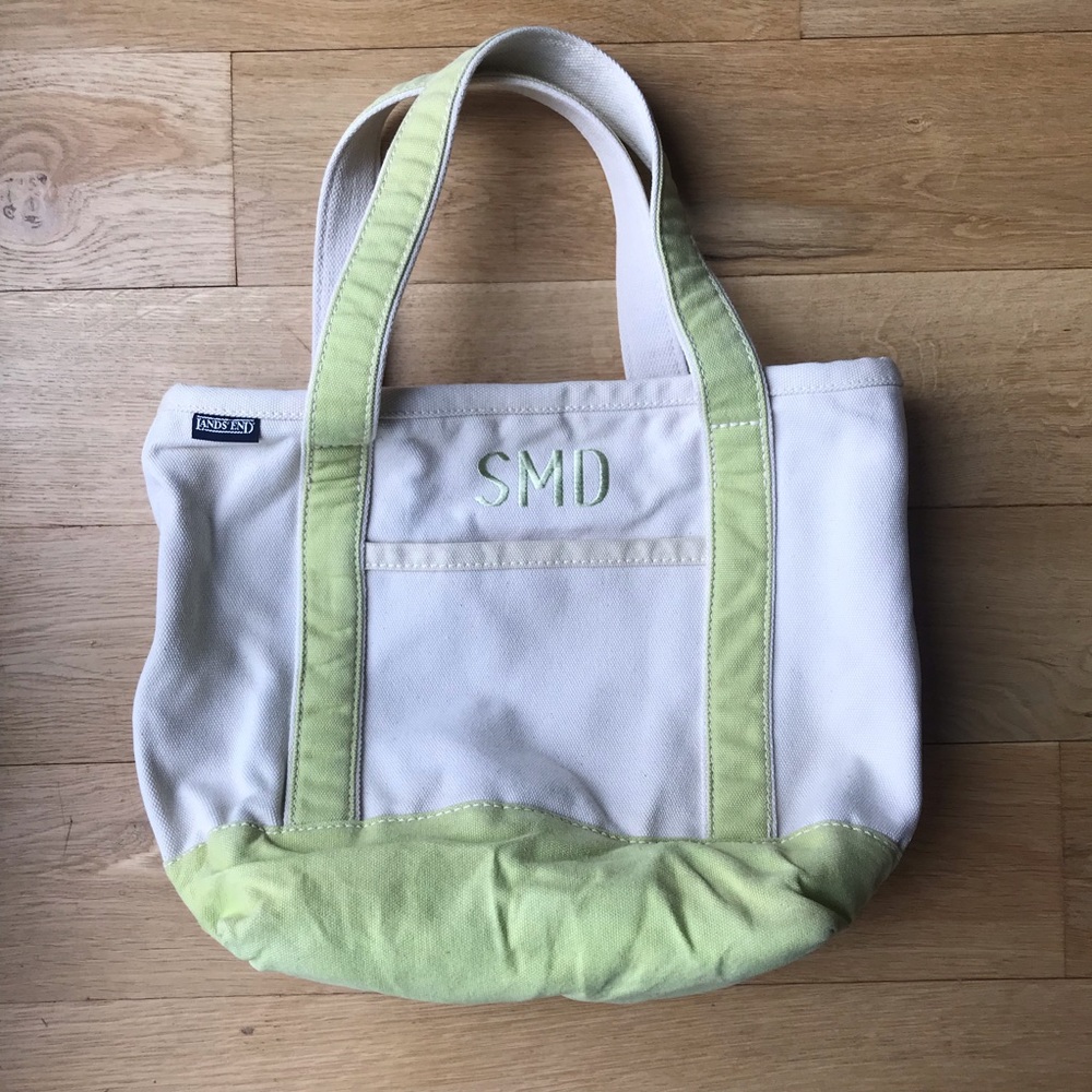 Lands End medium canvas tote